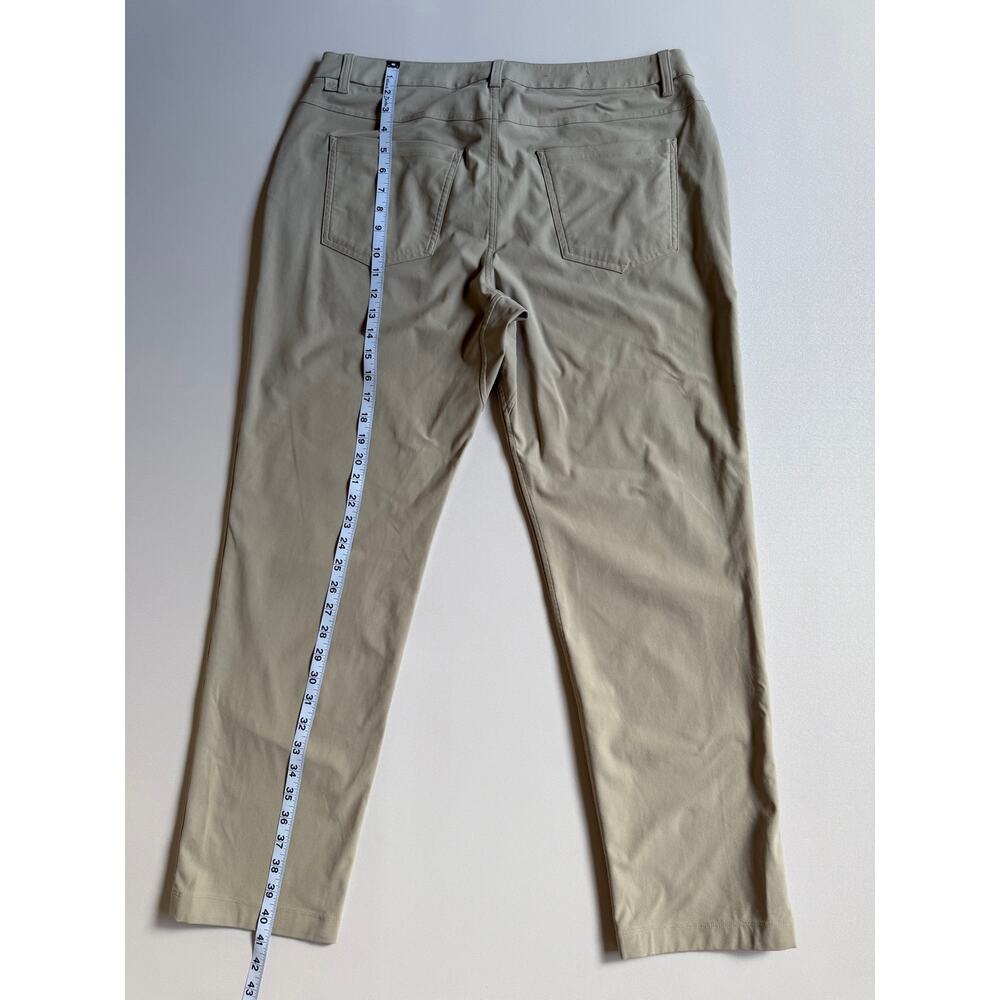 Lululemon Men's Raw Linen ABC Classic-Fit 5 Pocket Pants Size 35X29 - Picture 10 of 15